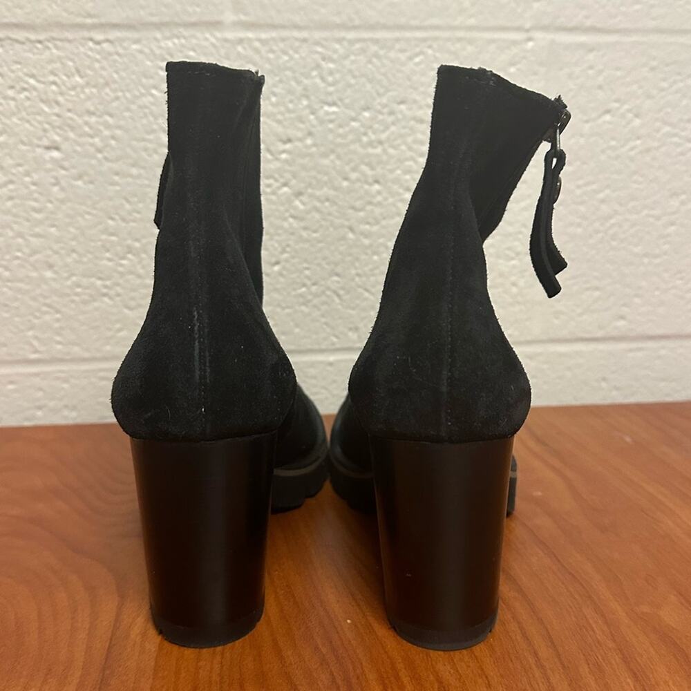 Paul Green Black Ankle Boots - Picture 8 of 12